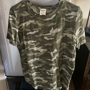 Camo shirt from PINK large